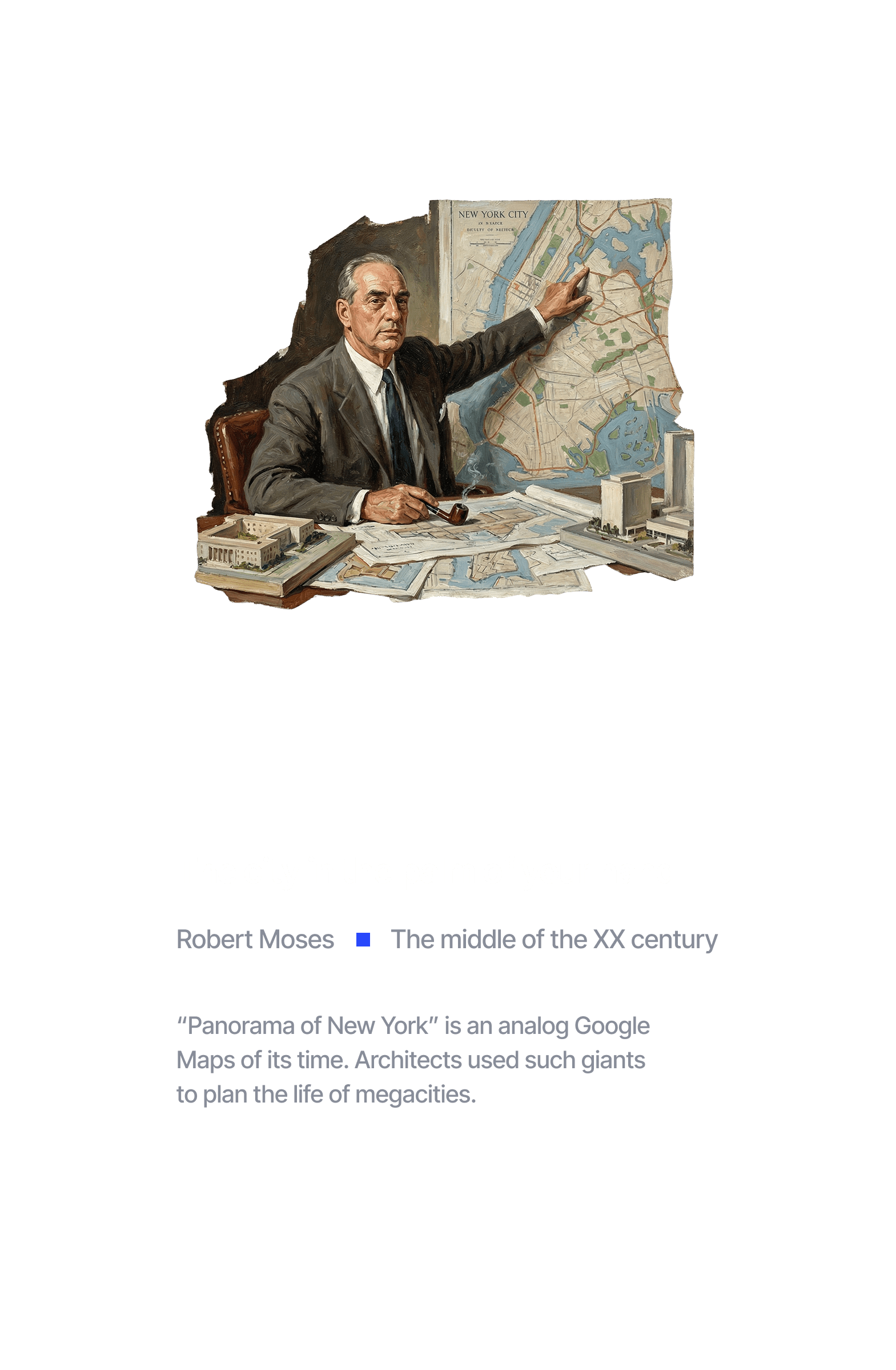 A city in the palm of your hand